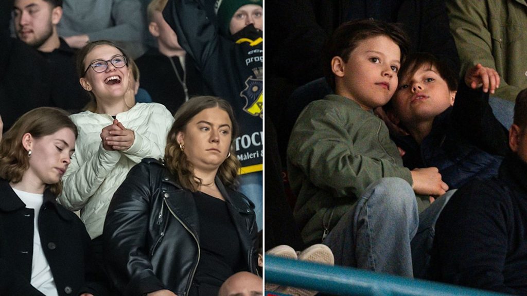 Sweden’s Princess Estelle and Prince Oscar revel in rollercoaster of feelings all through hockey trip – all of the pictures