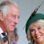 King Charles and Queen Camilla are all smiles in matching outfits as they attend church provider in Scotland