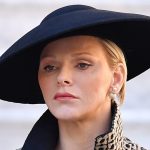 Princess Charlene appears to be like sombre in knee-grazing funeral get dressed and lace veil