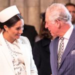 King Charles kisses daughter-in-law Meghan Markle in resurfaced marriage ceremony photograph