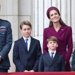 George, Charlotte and Louis scouse borrow the display as they dance on palace balcony – highest footage