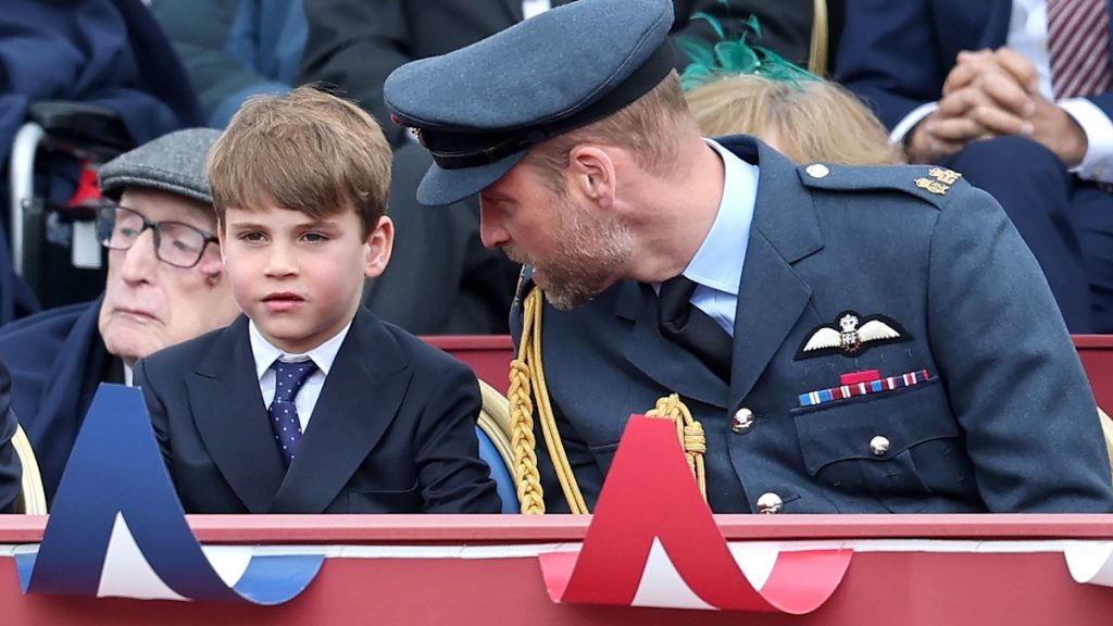 Prince William issues out ‘proud’ second to Prince Louis in candy trade