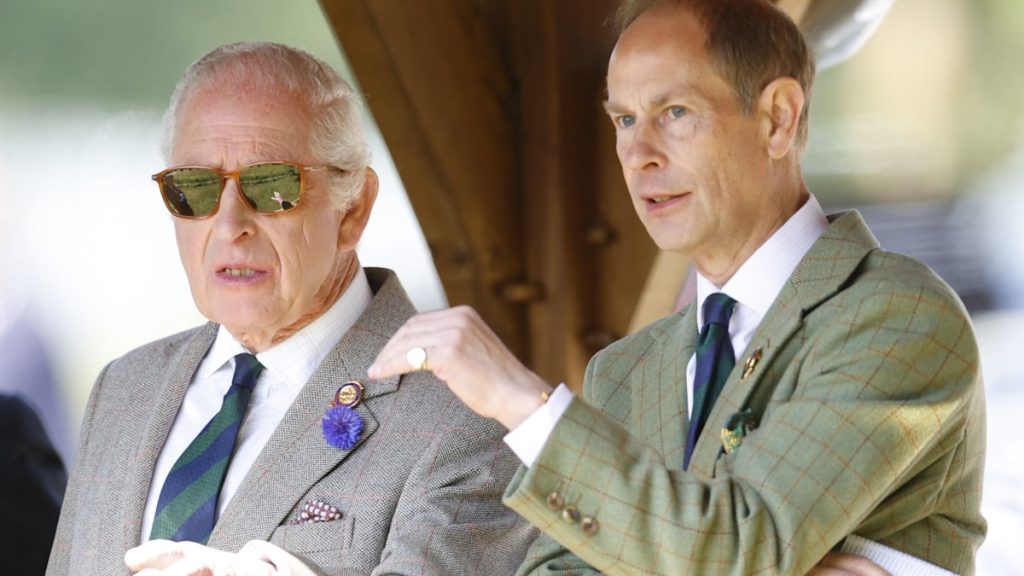 King Charles is all smiles in ‘cool’ shades with Prince Edward in uncommon joint day trip