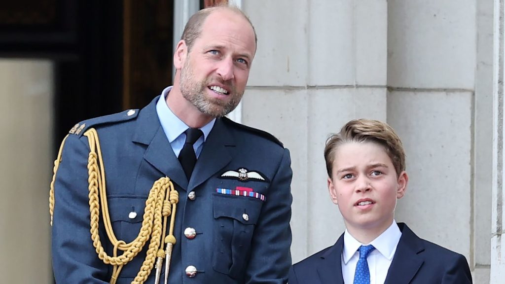 Prince George’s severely old skool title for dad Prince William