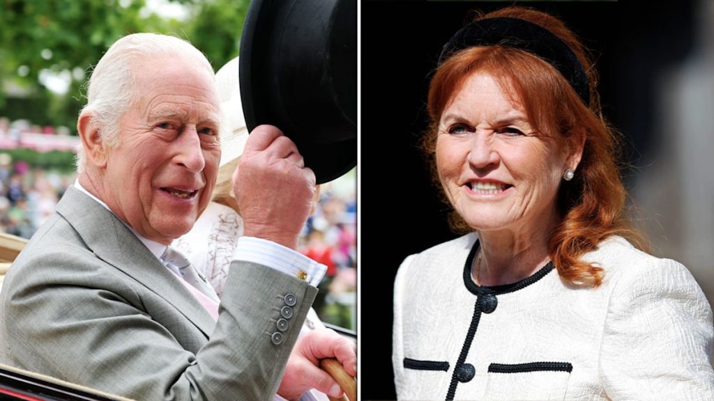 King Charles’s surprising gesture to Sarah Ferguson at Royal Ascot stuck on digital camera