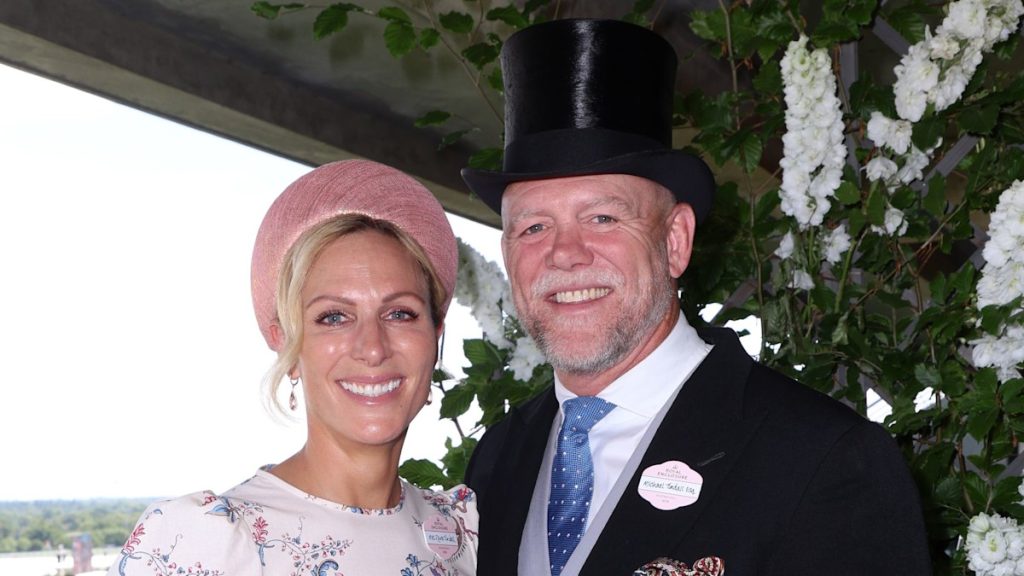 Mike and Zara Tindall glance so in love for intimate Ascot image – see