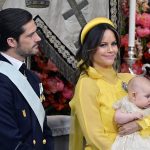 Princess Sofia and Prince Carl Philip’s child daughter Princess Ines is angelic at christening – easiest footage