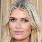 Woman Kitty Spencer is the belle of the ball in sheer strapless robe