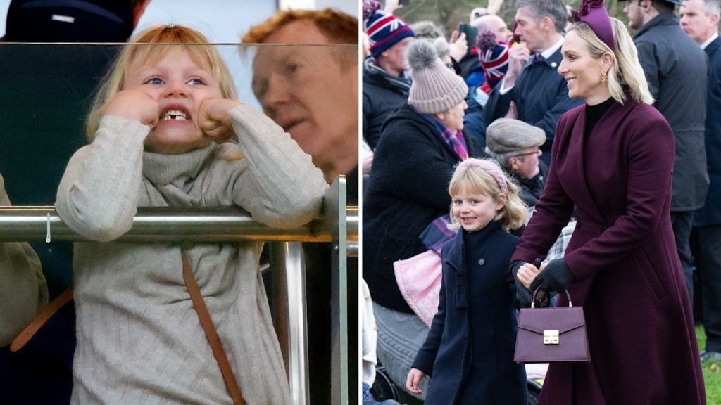 Lena Tindall is her royal folks’ double in iconic pictures as she turns 7