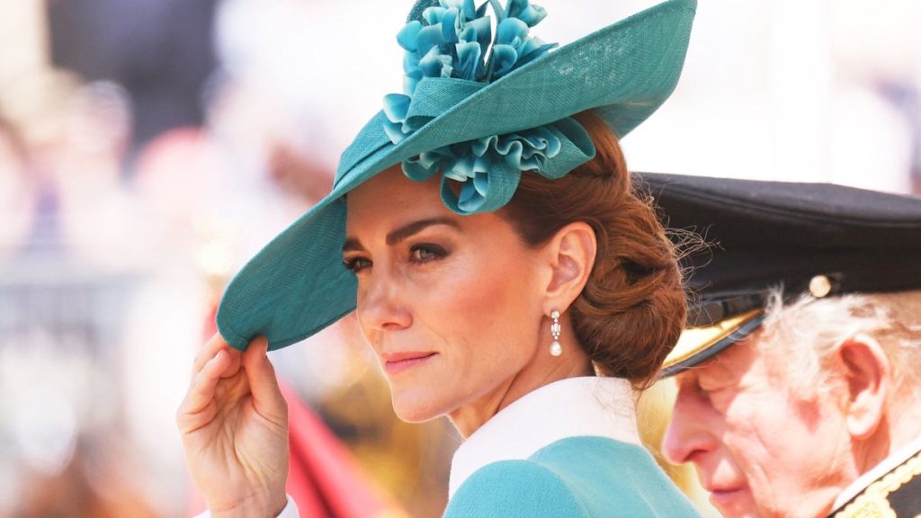 Princess Kate stuns in rose-inspired intricate updo at Trooping the Color 2025
