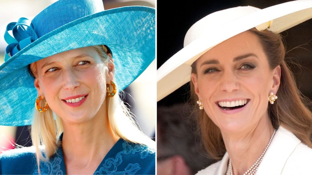 Girl Gabriella Kingston simply stole Kate Middleton’s fashion designer zip-up get dressed at Ascot