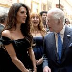 King Charles joined through George and Amal Clooney at star-studded palace reception