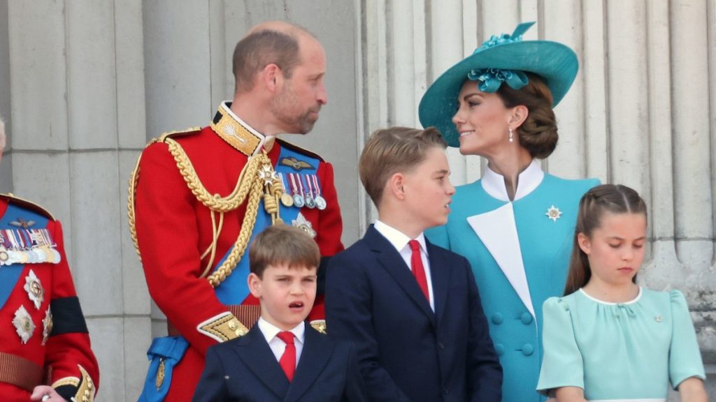 Who taken care of George, Charlotte and Louis all over William and Kate’s absence?
