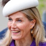 Duchess Sophie channels a Bond lady with ‘Moneypenny’ golden outfit