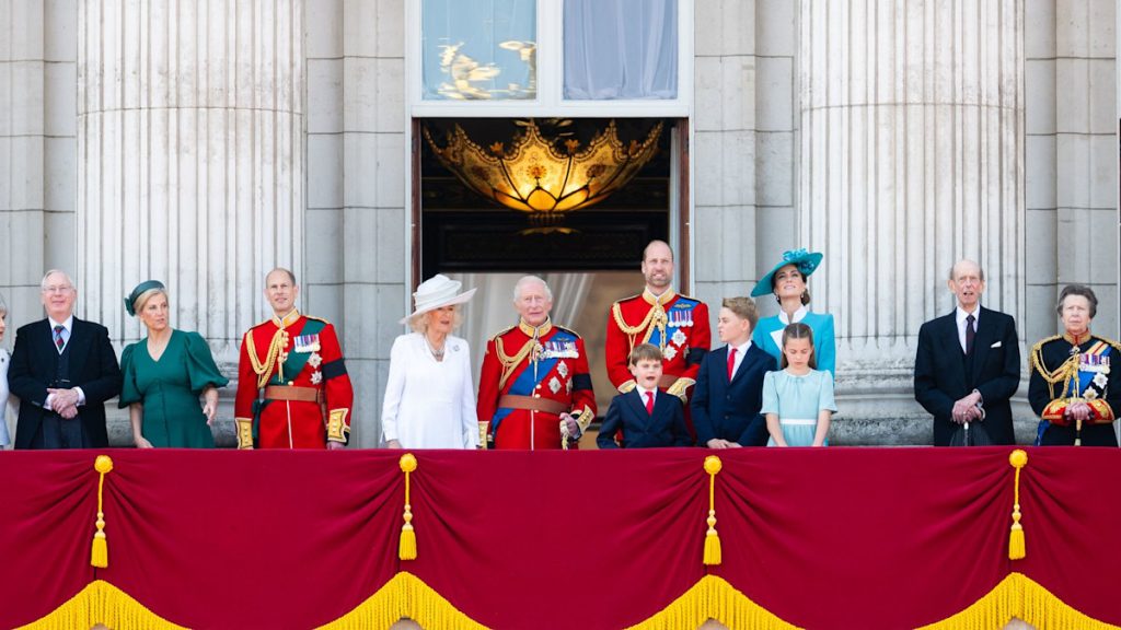 Trooping the Color attended via sudden royal circle of relatives member