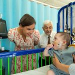 Sophie Winkleman makes transferring consult with to medical institution supported via the Princess of Wales – footage