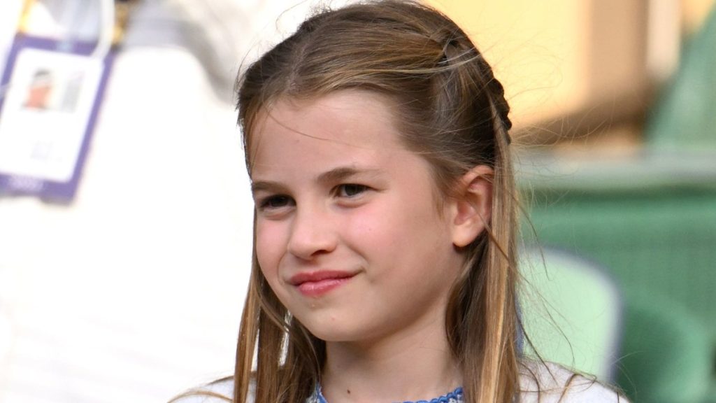 Princess Charlotte is going barefoot as she braves heatwave in candy unearthed photograph