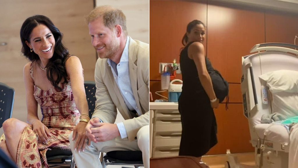 Meghan Markle and Prince Harry twerk in video taken throughout medical institution labour – watch