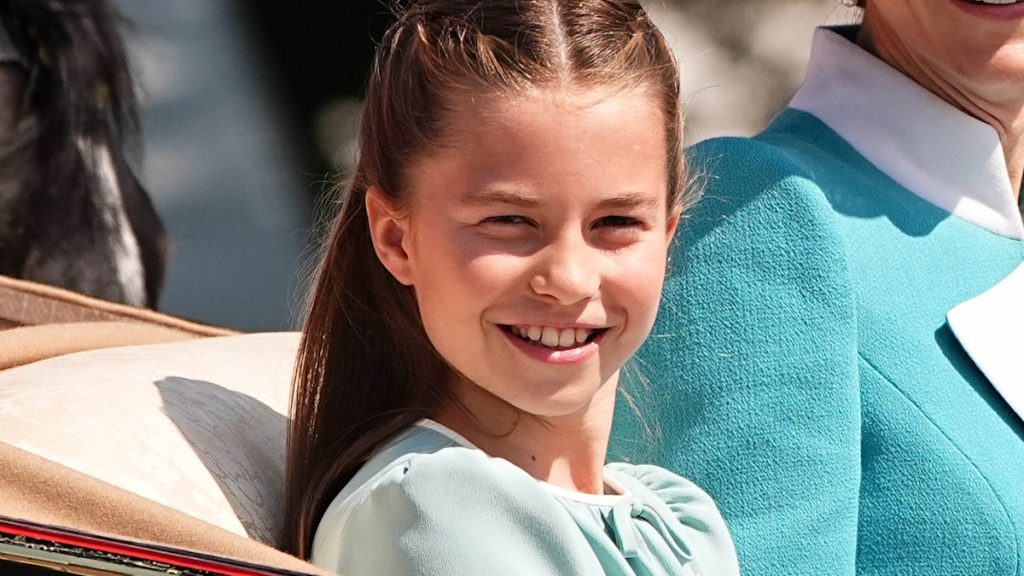 Princess Charlotte debuts longest ever, waist-length hair at Trooping the Color 2025