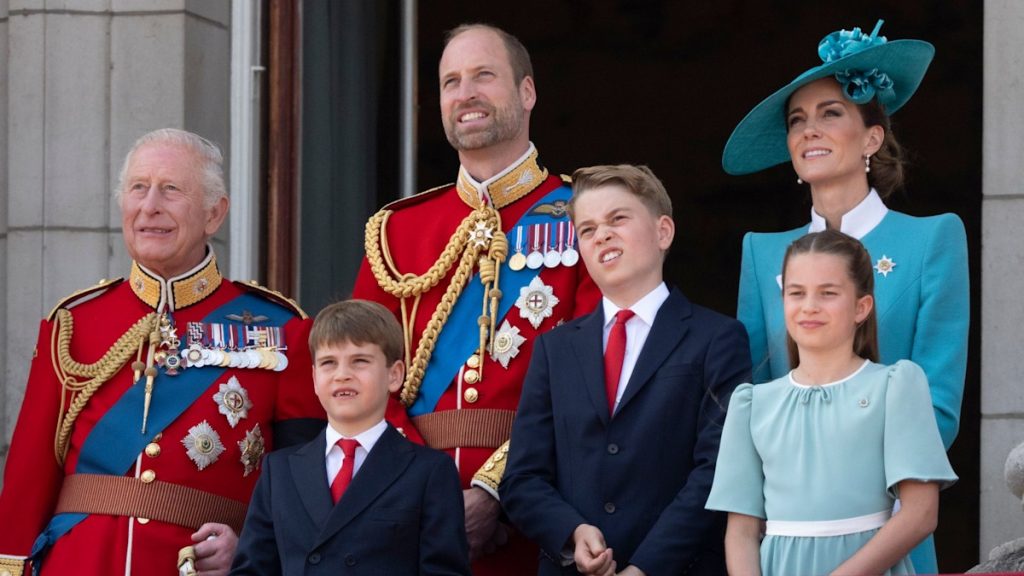 Prince William and Kate Middleton’s glance of affection at Trooping of the Color 2025 captured