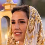 Princess Rajwa makes head-turning adjustment to sheer wedding ceremony visitor robe