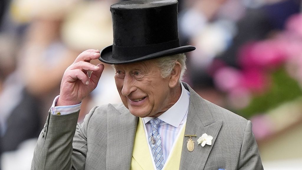 King Charles beams as he is joined by way of Queen Camilla and Princess Eugenie on Royal Ascot’s ultimate day