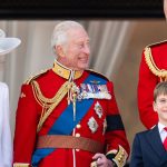 Prince Louis copies granddad King Charles with regal gesture