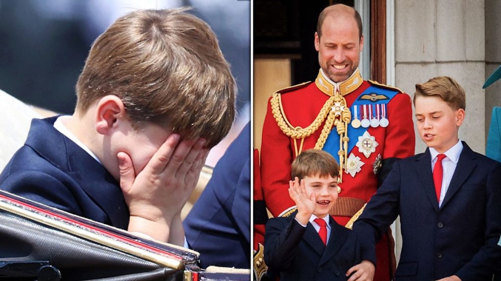 Prince William corrects Prince George all through blink-and-you-miss-it balcony second