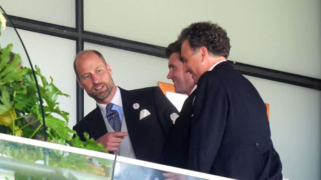 Prince William supported by means of Carole Middleton and shut pals at Royal Ascot – highest pictures