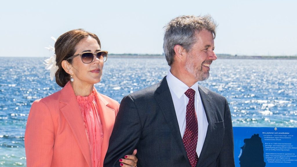 Queen Mary and King Frederik greeted with hugs and kisses all through particular reunion