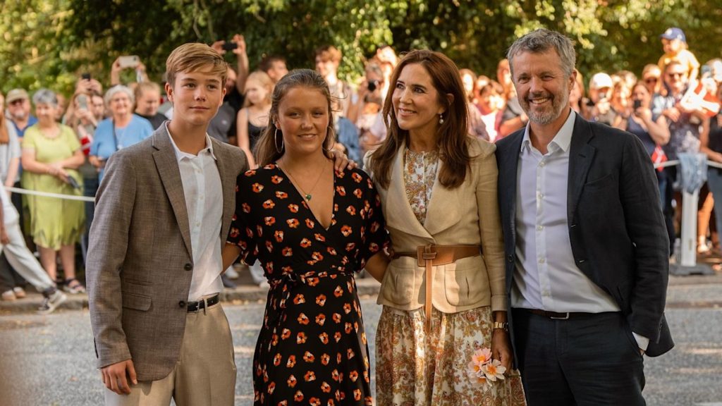 King Frederik and Queen Mary reappear with royal youngsters after summer time ruin