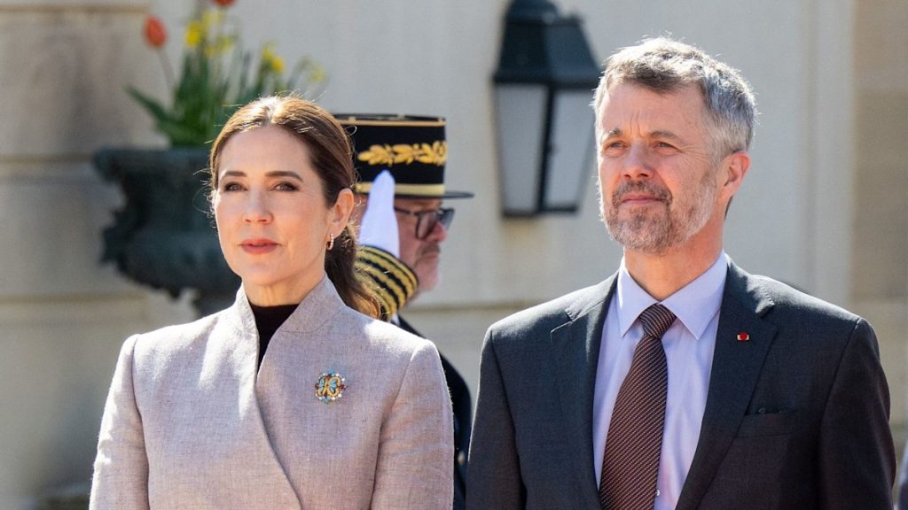 King Frederik makes low-key look out of the country with out Queen Mary