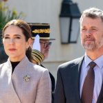 King Frederik makes low-key look out of the country with out Queen Mary