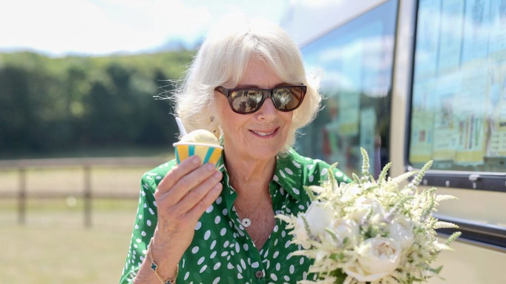 Queen Camilla’s luxurious ice-cream deal with for grandchildren contains one surprising flavour