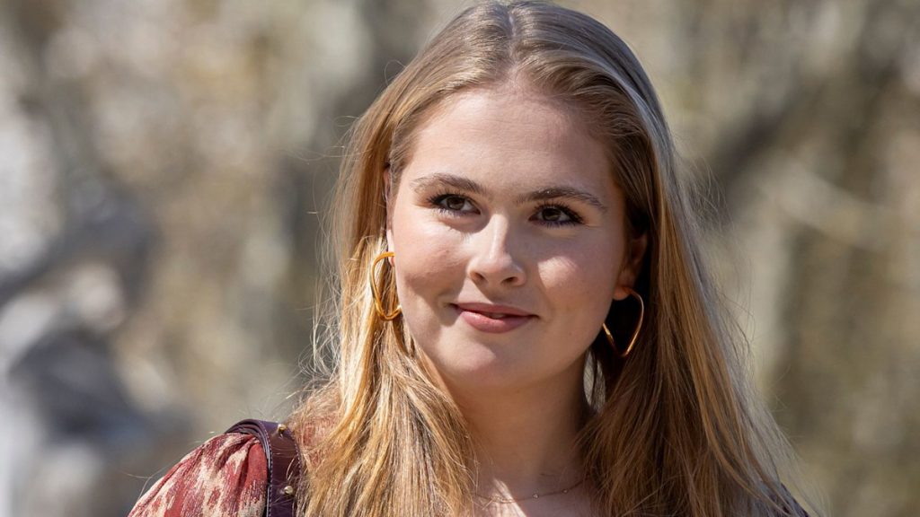 Princess Catharina-Amalia wows in off-the-shoulder get dressed at commencement
