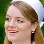 Vegetation Vesterberg oozes royal glamour in sheer bridal robe and Prada