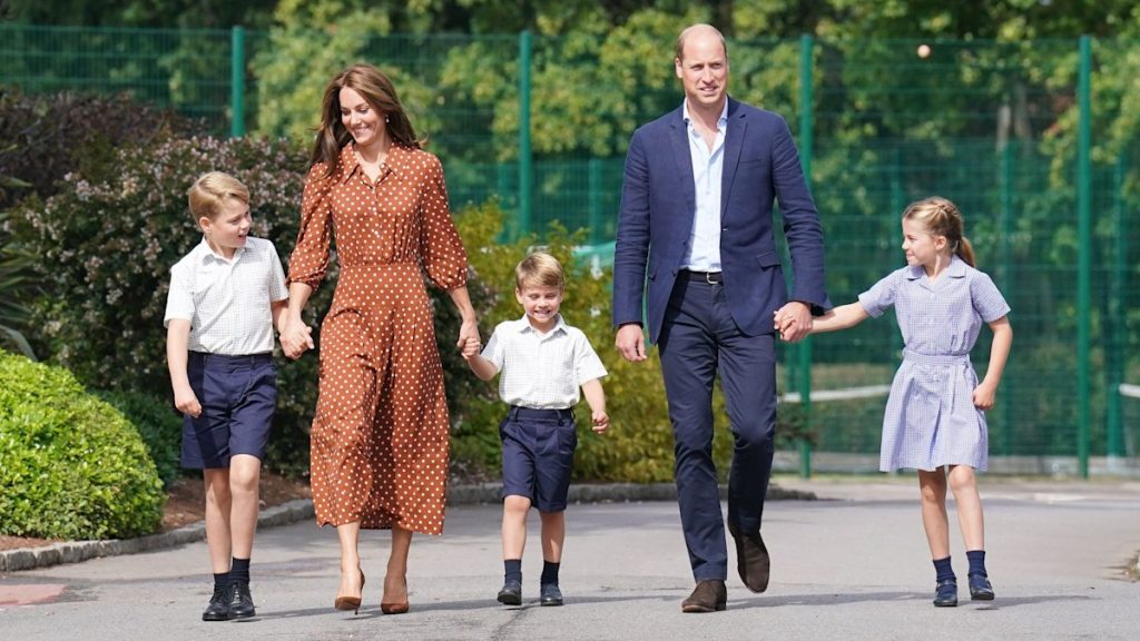 ‘Elegant’ Kate Middleton’s actual character on the faculty gates printed – unique