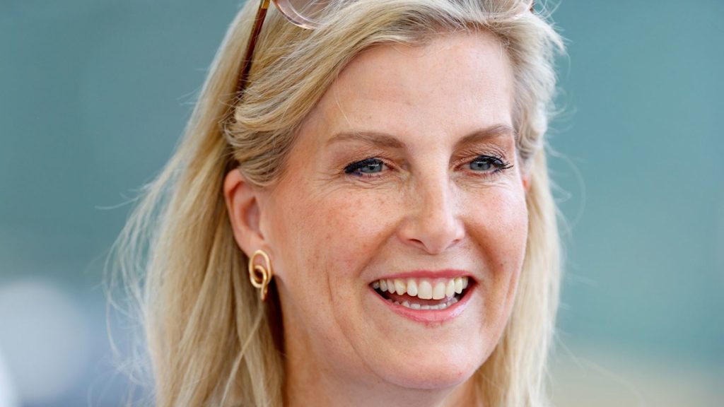 Duchess Sophie is a way ‘spectacle’ in £200 frilly robe