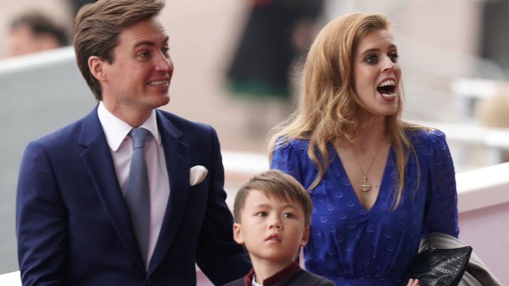 Princess Beatrice joined by means of stepson Wolfie, 9, for royal circle of relatives custom