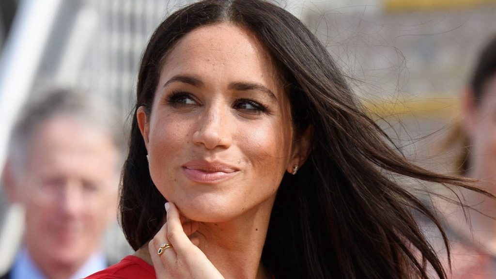 Meghan Markle’s ‘artful concealment’ of Prince Archie being pregnant with bump-skimming wedding ceremony visitor get dressed