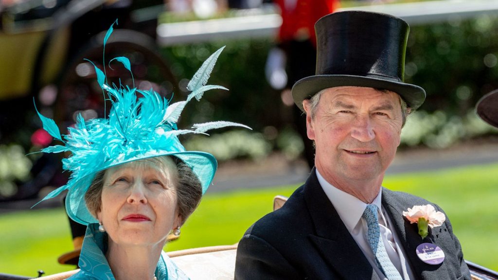 Princess Anne’s husband Sir Tim Laurence given improbable honour all through Scottish ruin
