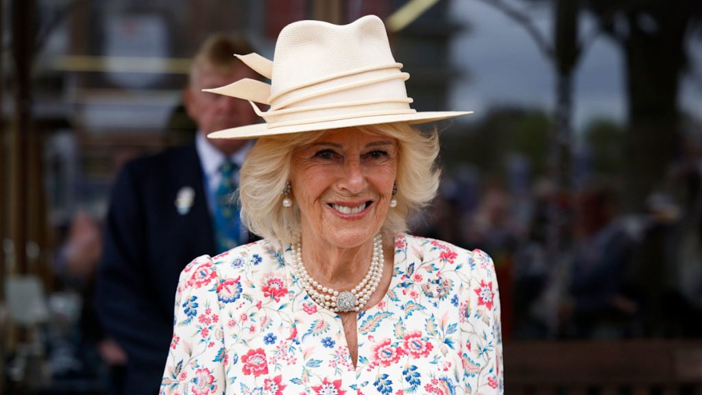 Queen Camilla makes glamorous look on the races amid Balmoral ruin
