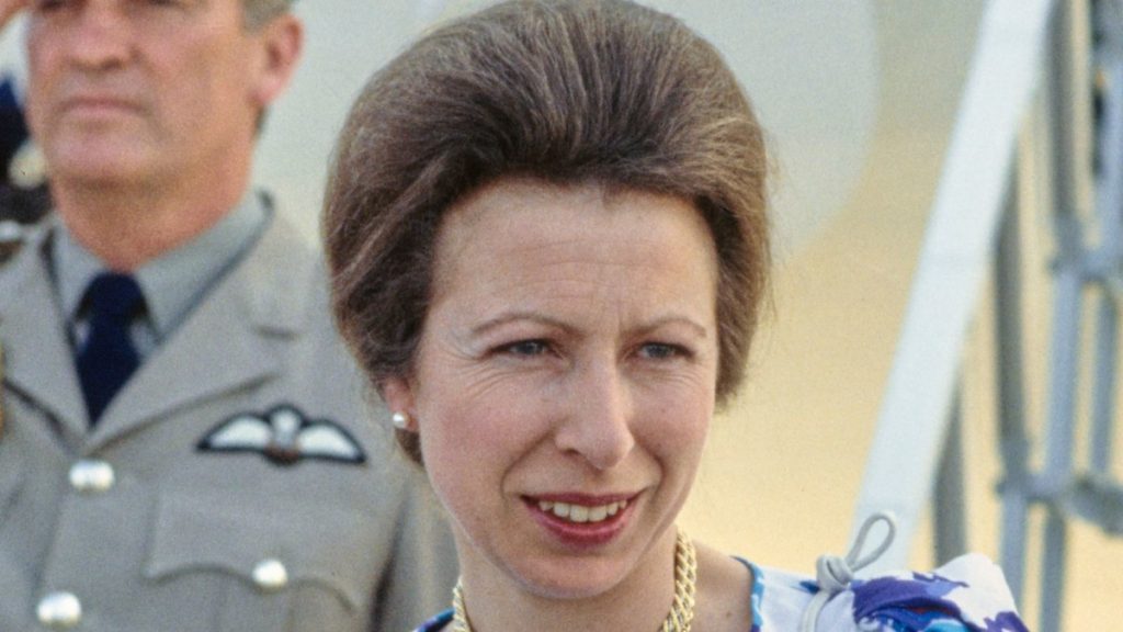 Princess Anne’s ‘type chance’ with silky halterneck robe