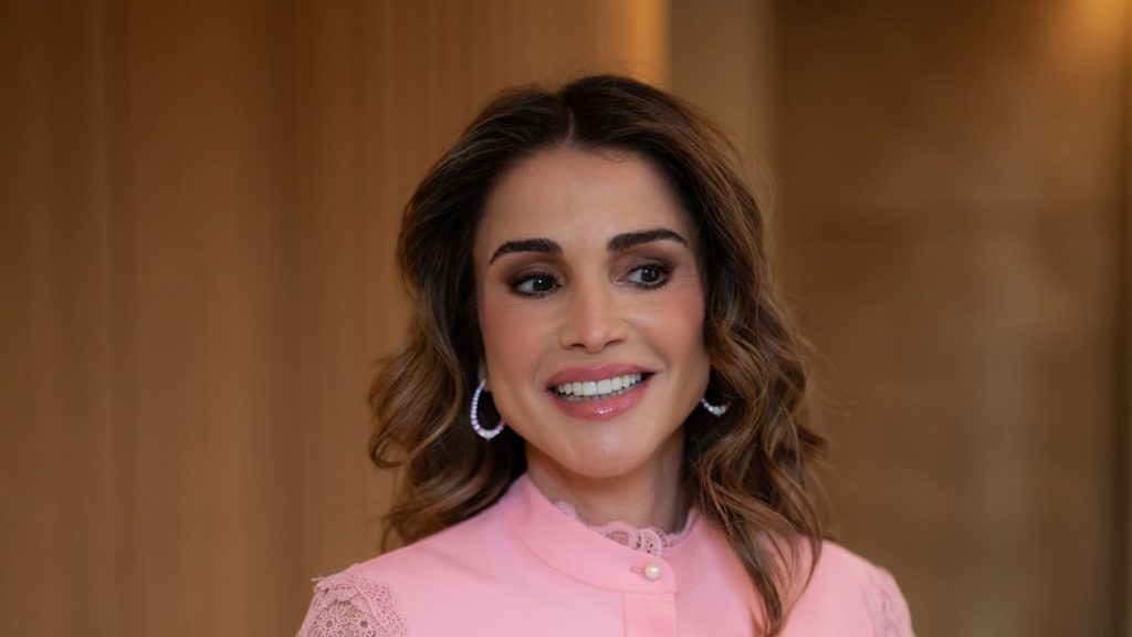 Queen Rania of Jordan marks fifty fifth birthday in billowing Cinderella gown – and appears many years more youthful