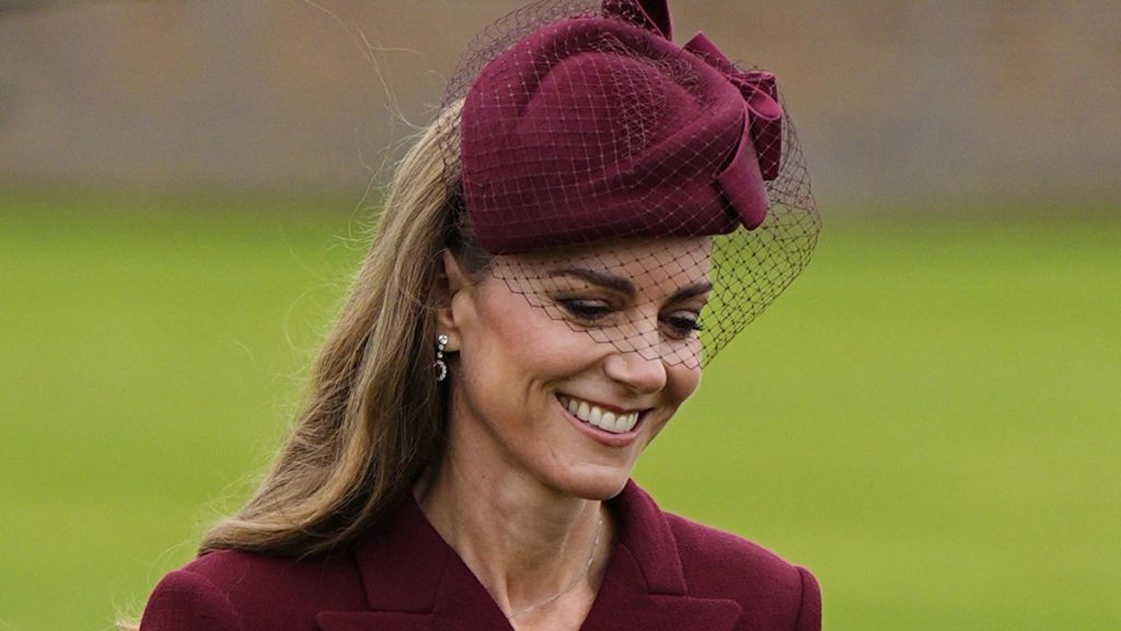 Kate Middleton honours ‘magnitude’ of Trump state seek advice from with daring autumnal glance