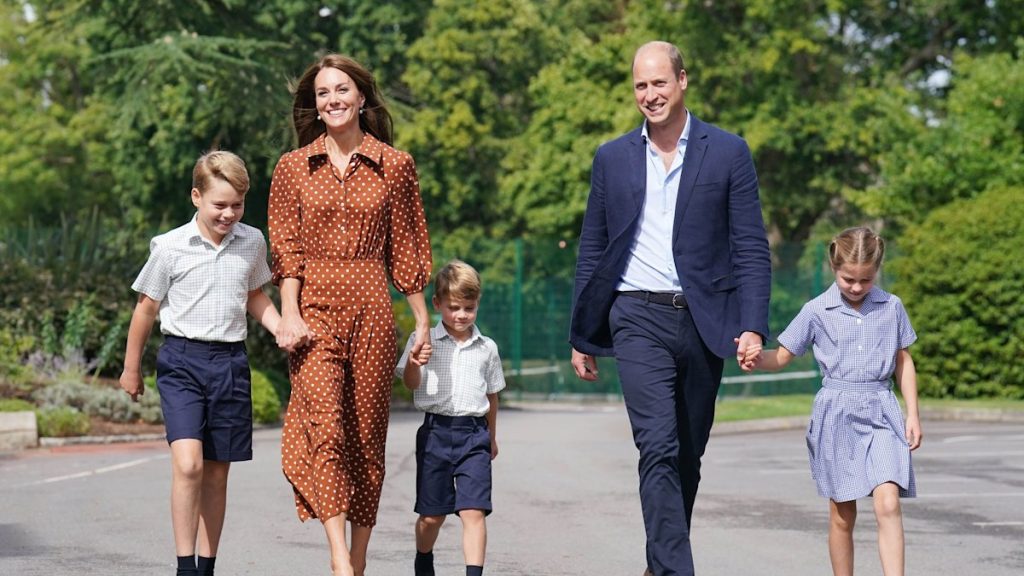 Royal again to university footage: Prince George, Princess Charlotte and Louis and extra pictured on first day