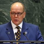 LIVE: Prince Albert of Monaco starts his talk over with in Rwanda