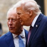 Why Donald Trump walked forward of King Charles right through UK state seek advice from
