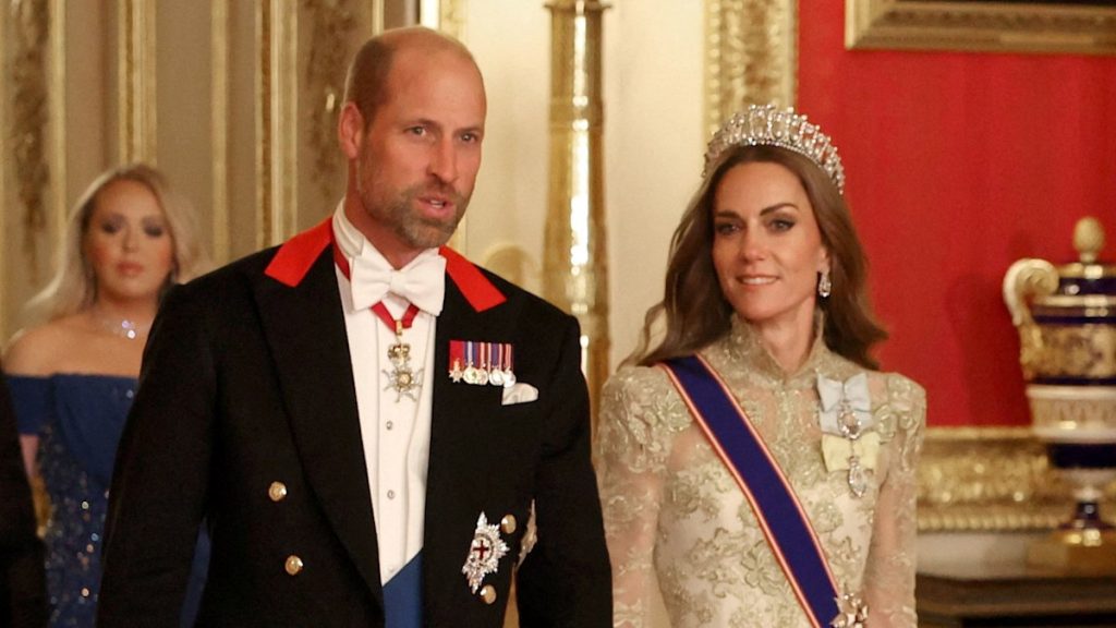 Prince William and Princess Kate lead glittering State Ceremonial dinner – all of the footage