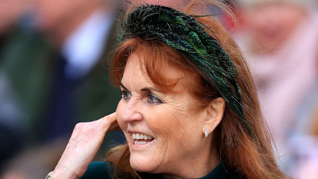 Sarah Ferguson wows in army sublime as she events with Tom Parker Bowles